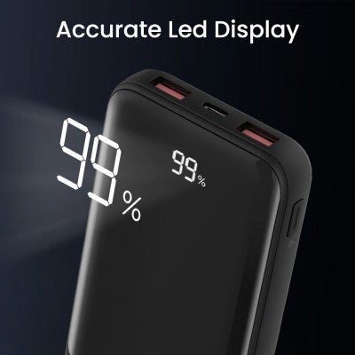 iQuick POWER SQUARE 0 Digital Display Power Bank 20000mAh 22.5W