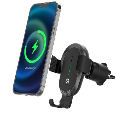 iQuick Z5 15W Wireless Charging Gravity Auto-scaling Car Holder
